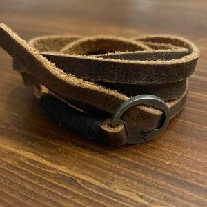 Jewel Kade Leather wrap bracelet- lots of life left